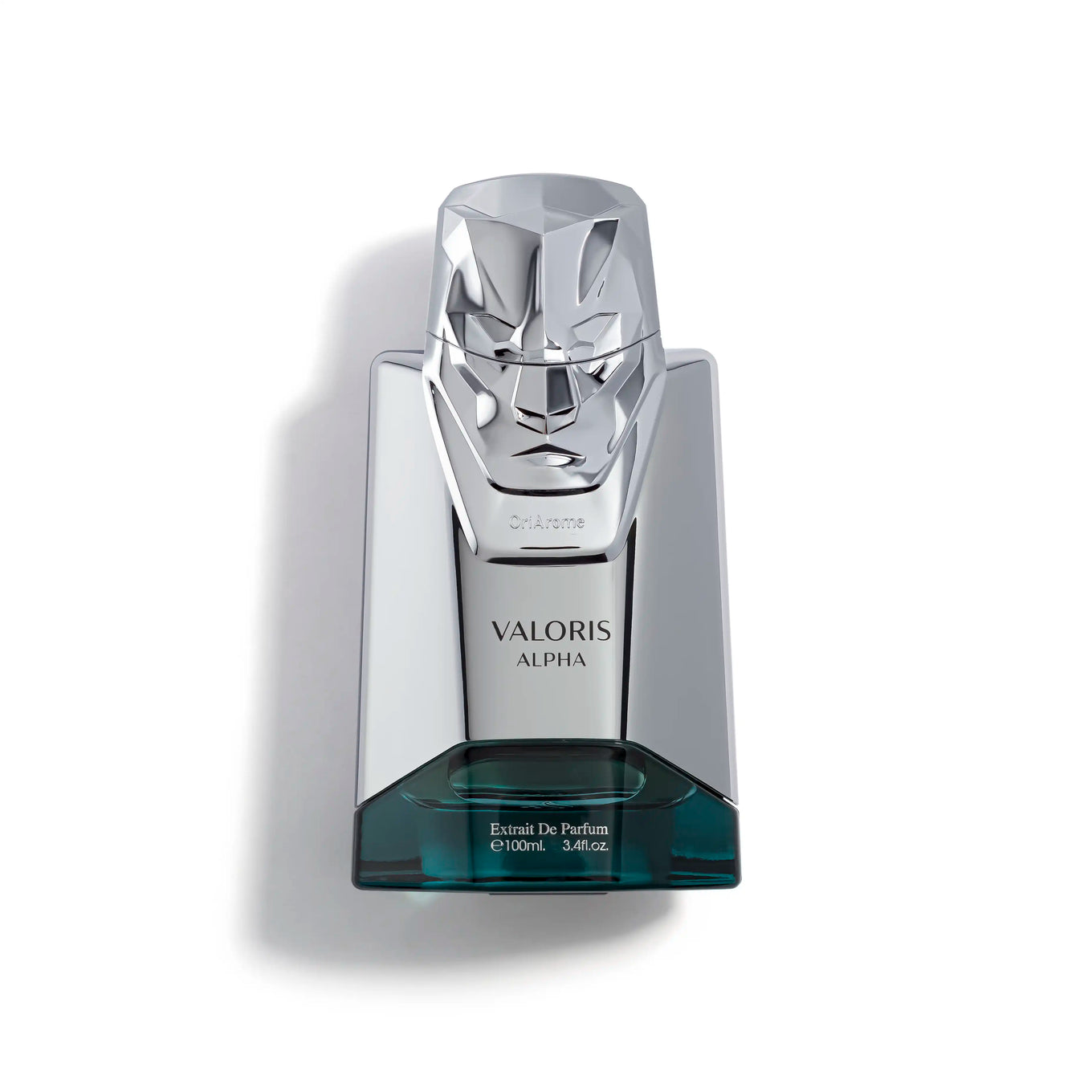 Valoris Alpha perfume bottle on a white background